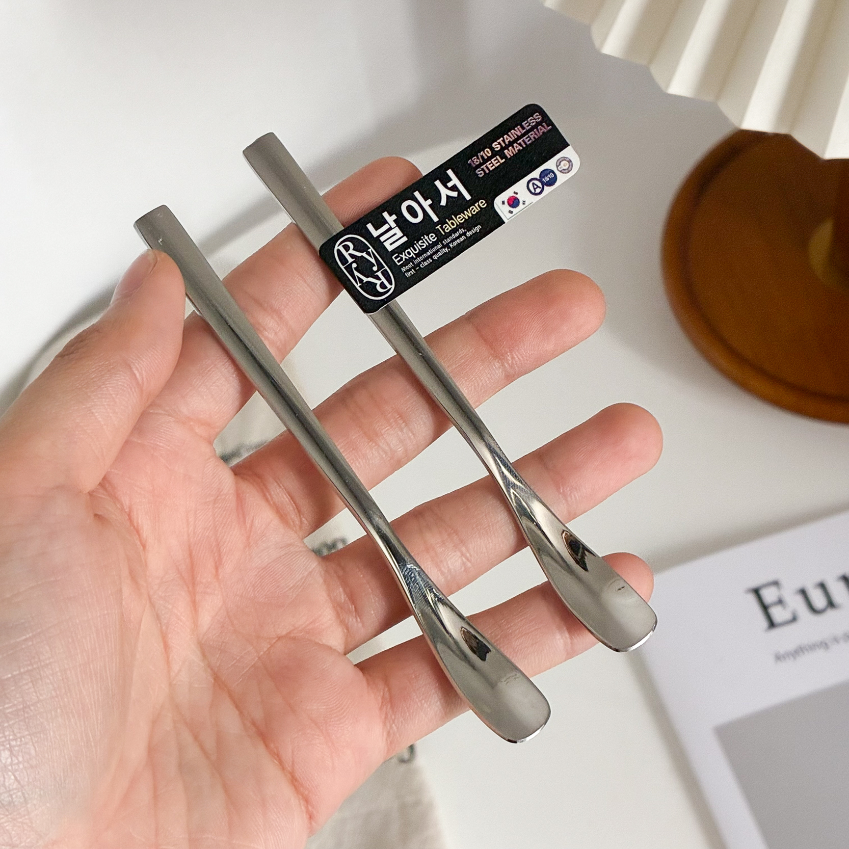 Long Handle 304 Stainl Steel C - Coffee Tea Spoon ulasan dan harga