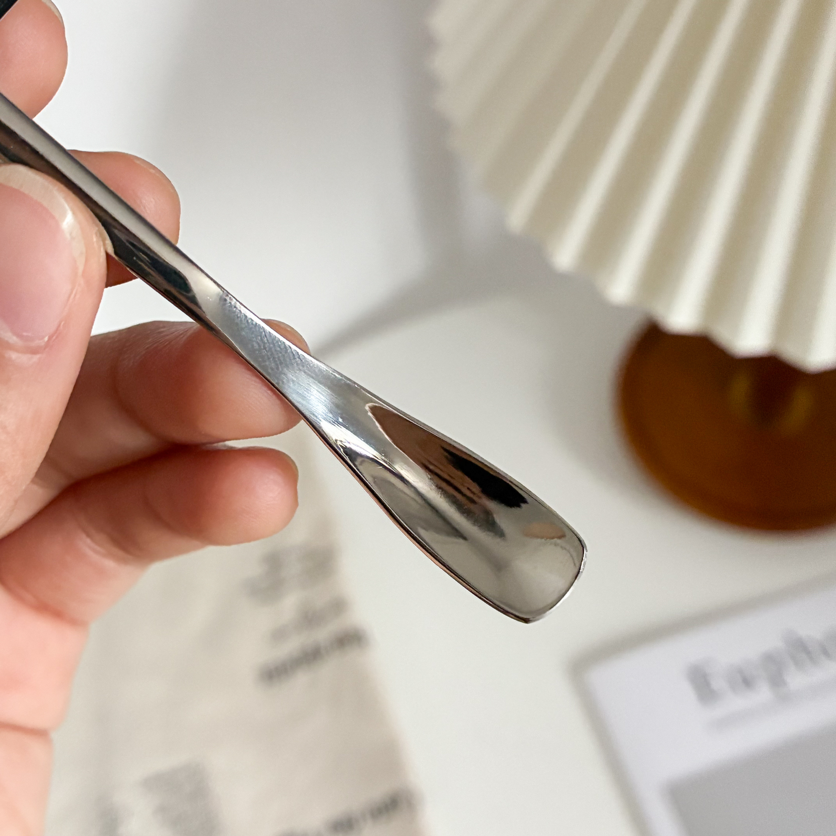 Long Handle 304 Stainl Steel C - Coffee Tea Spoon ulasan dan harga