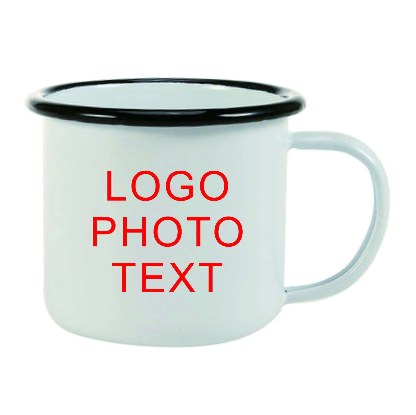 350ML Enamel Coffee Mug DIY LO - Coffee Tea Photos ulasan dan harga