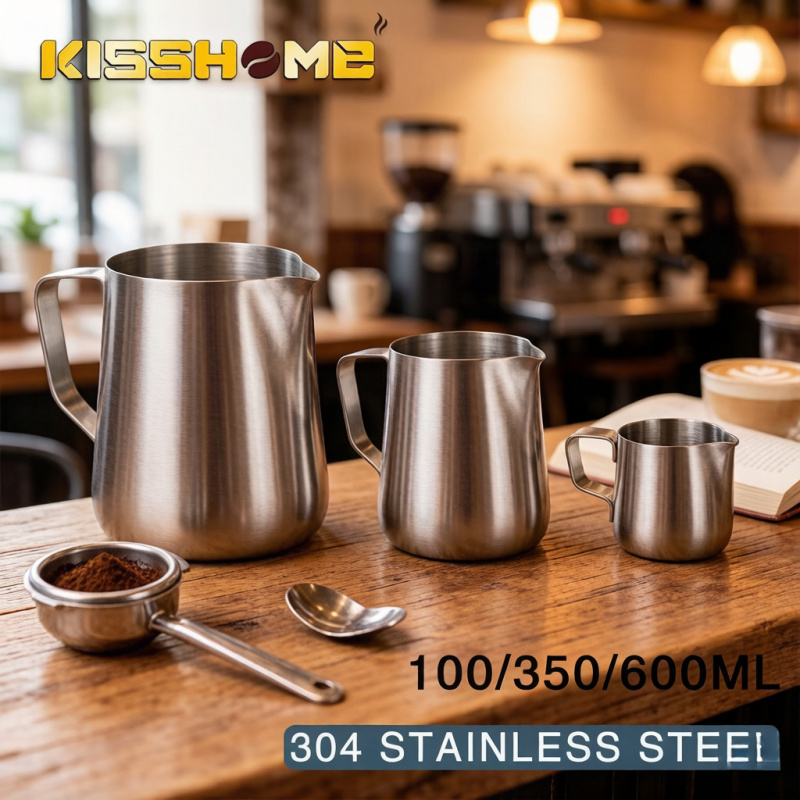 Stainless Steel Coffee Milk Fr - Barista Milk Jug ulasan dan harga