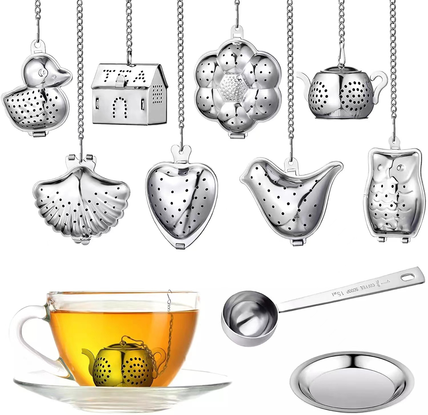 Tea Strainer Stainless Steel T - Tea Strainer Mesh ulasan dan harga