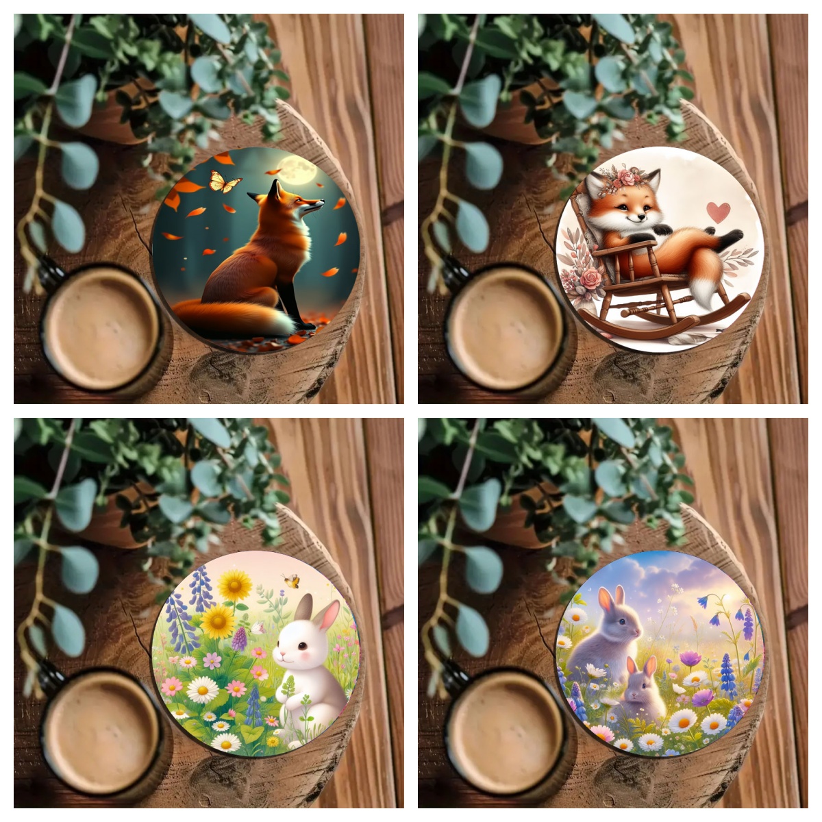 Four mysterious castle colorfu - Coffee Tea Library ulasan dan harga