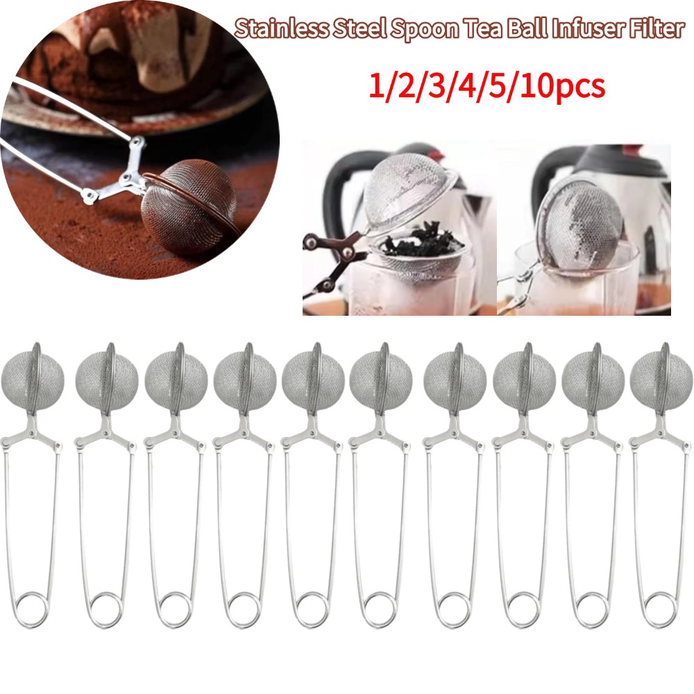 Stainless Steel Spoon Tea Ball - Tea Strainer Mesh ulasan dan harga