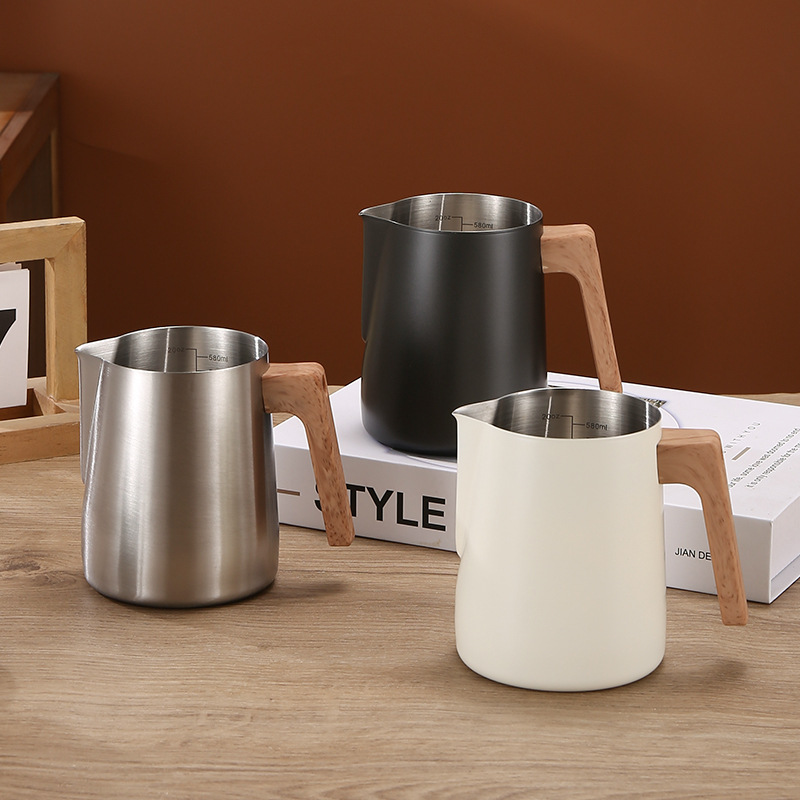 Coffee Milk Frothing Pitcher J - Barista Milk Jug ulasan dan harga