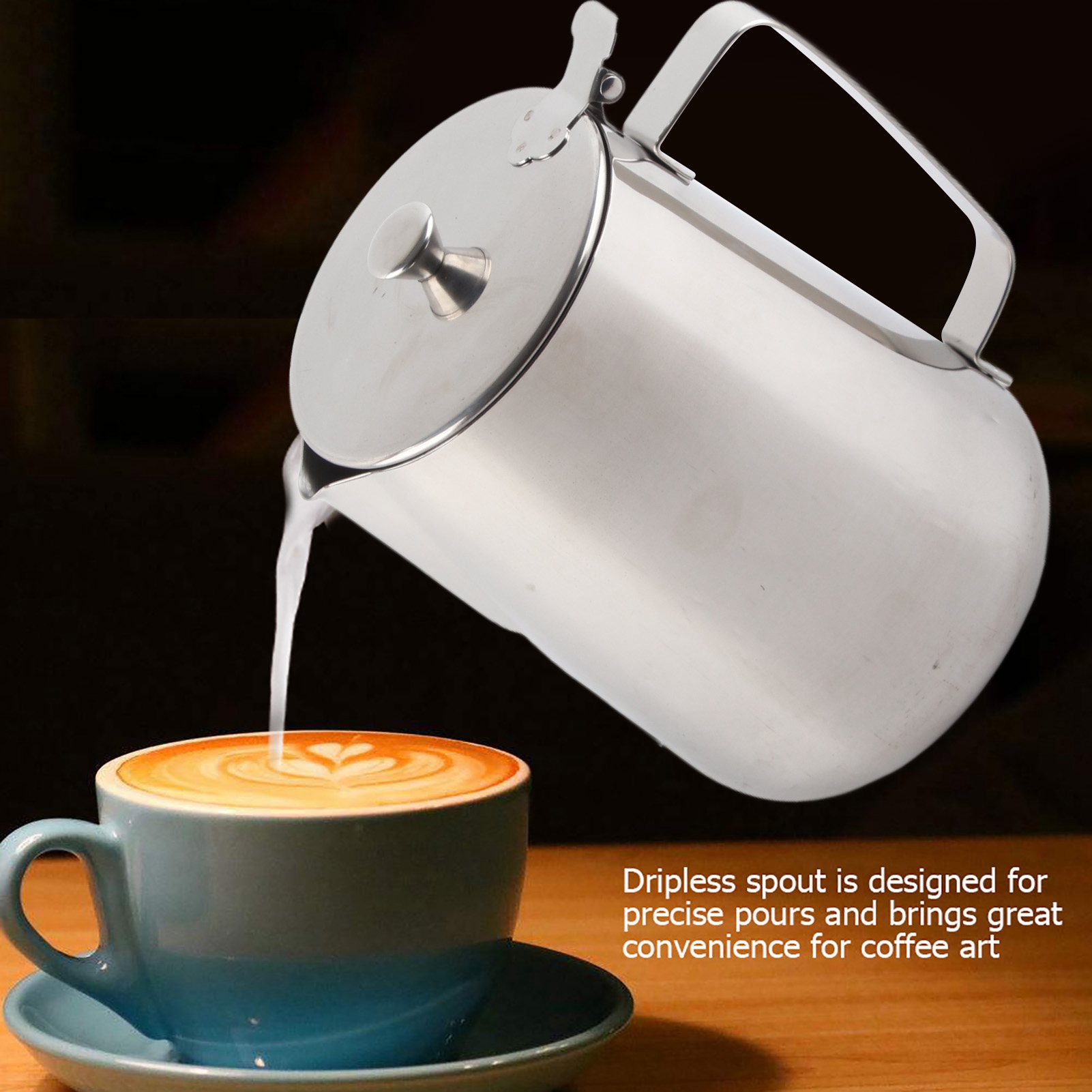 Stainless Steel Mug Stainless  - Barista Milk Jug ulasan dan harga