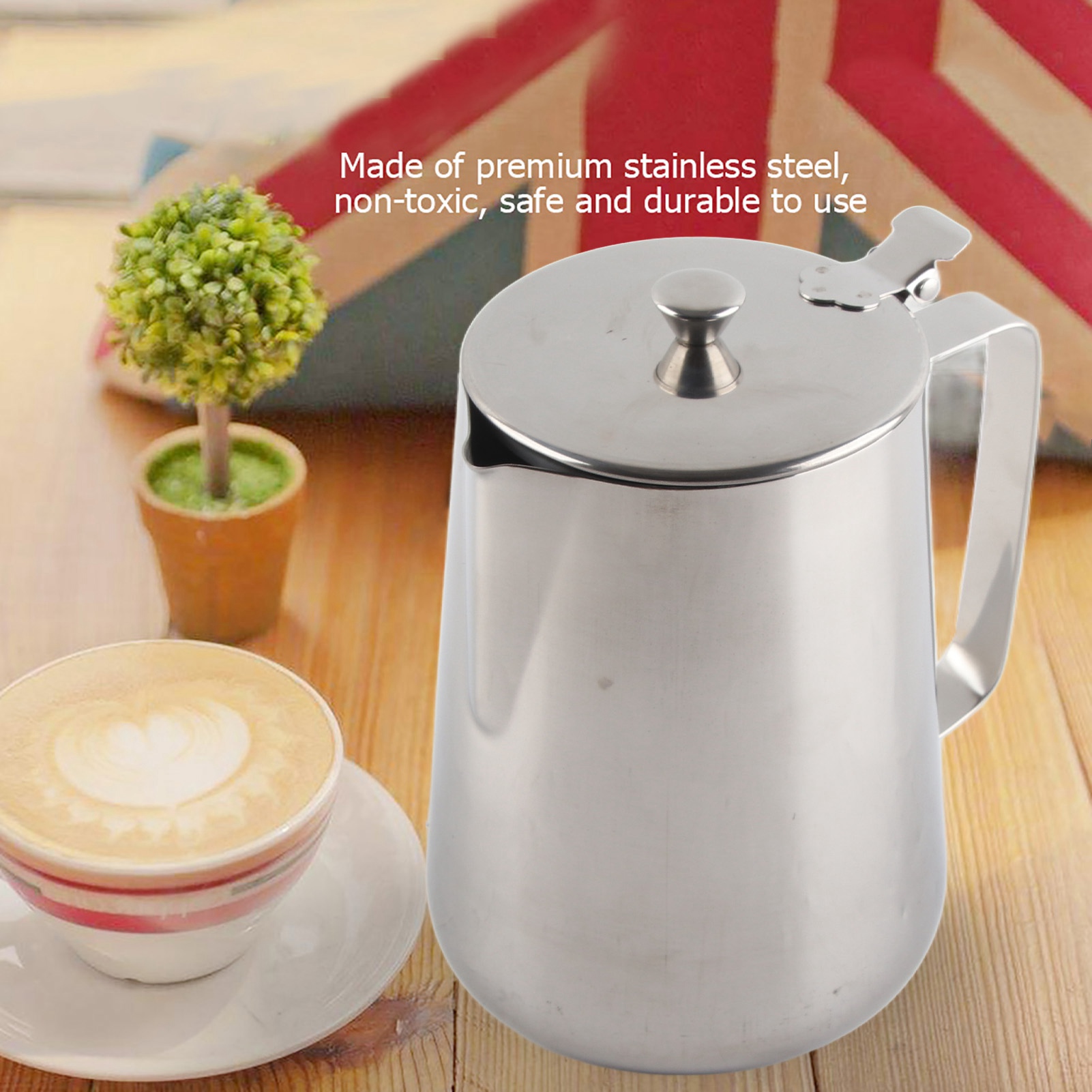Stainless Steel Mug Stainless  - Barista Milk Jug ulasan dan harga