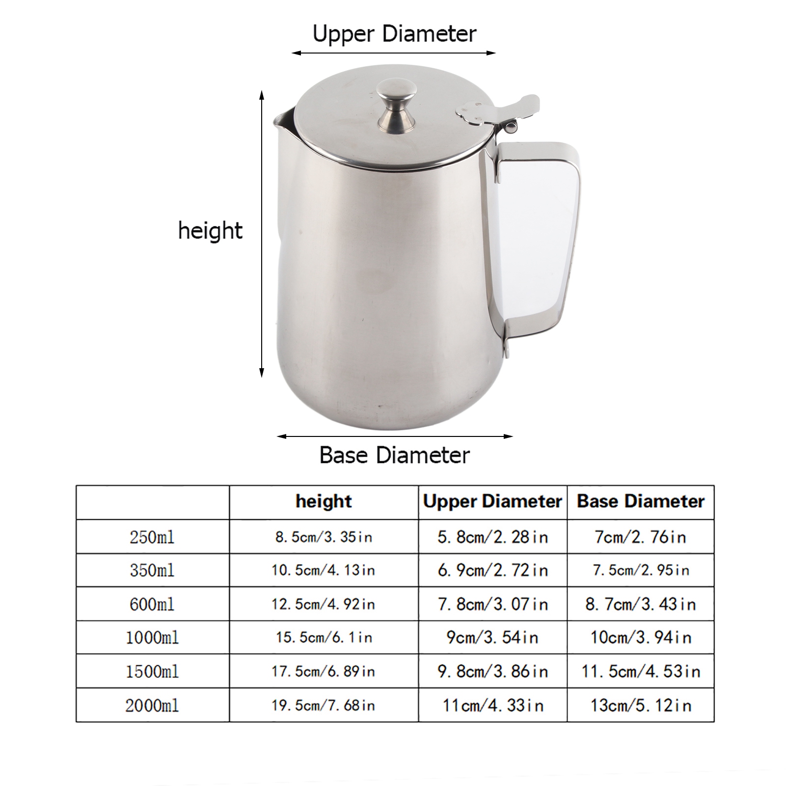 Stainless Steel Mug Stainless  - Barista Milk Jug ulasan dan harga