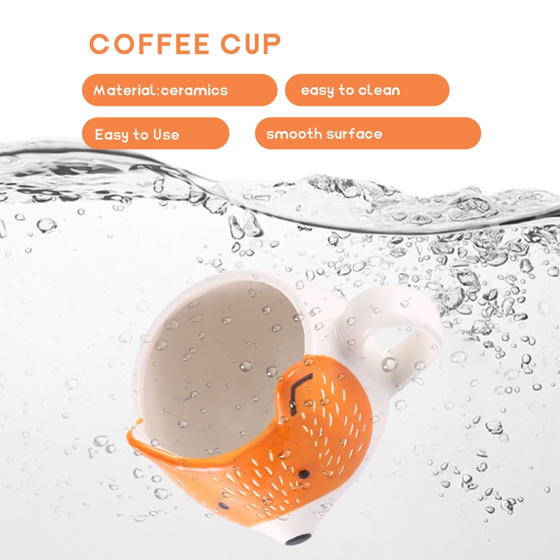 Ceramic Coffee Cup Cartoon Sha - Coffee&Tea House Menu ulasan dan harga