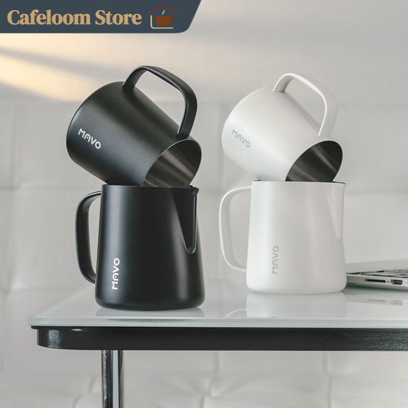 Mavo Professional Coffee Latte - Barista Milk Jug ulasan dan harga